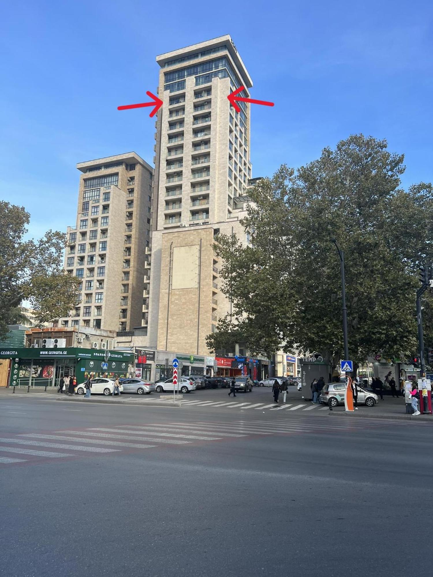Hotel Sky Station Тбілісі Екстер'єр фото
